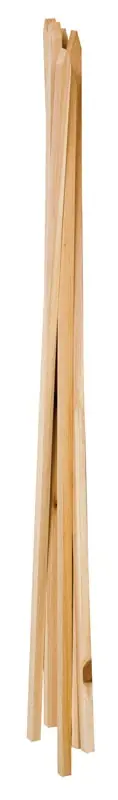 96 In. H X 2 In. W X 2 In. D Brown Wood Garden Stakes