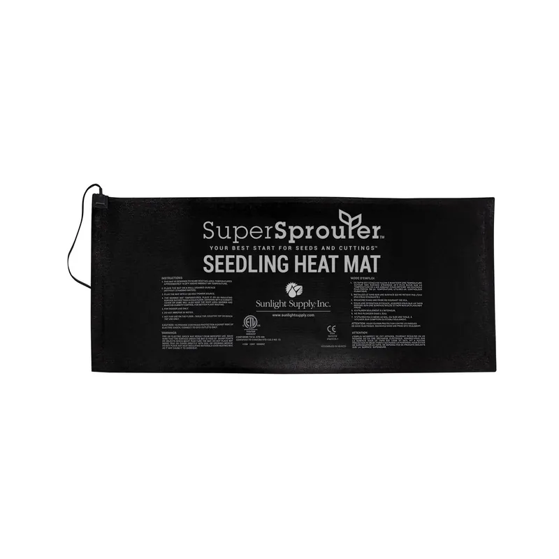 Hydroponic Seedling Heat Mat 21 In X 48 In With 110 W Power Cord