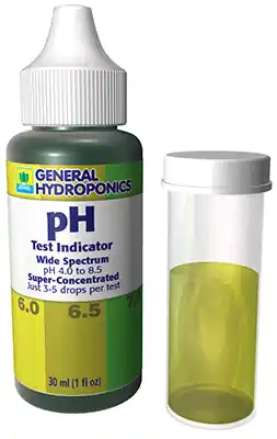 General Hydroponics Plant Ph Test Kit And Hydroponic Ph Control Kit Gh1514 Hgc722080