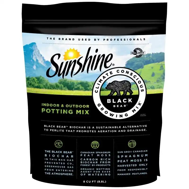 Sunshine Black Bear 8 Quart Indoor & Outdoor Potting Mix
