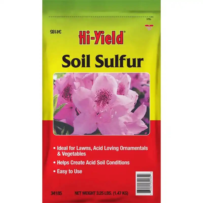Hi-yield Soil Sulphur Granules 200 Sq Ft Coverage 3.25 Lb Bag