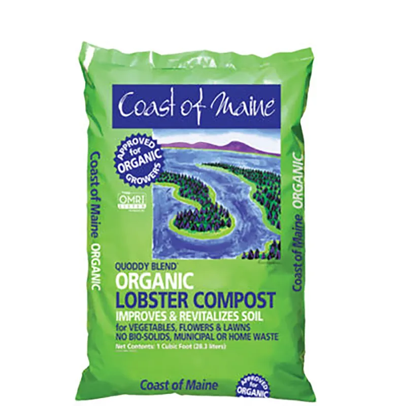 Lobster Compost, Quoddy Blend, 1-Cu. Ft.
