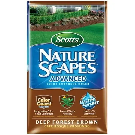 Nature Scapes Advanced Color Enhanced Mulch 2 Cubic Feet Deep Forest Brown