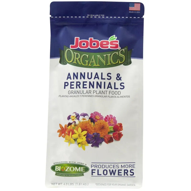 Organics Annual & Perennials Granular Fertilizer With Biozome, 3-5-4, 4 Lbs.