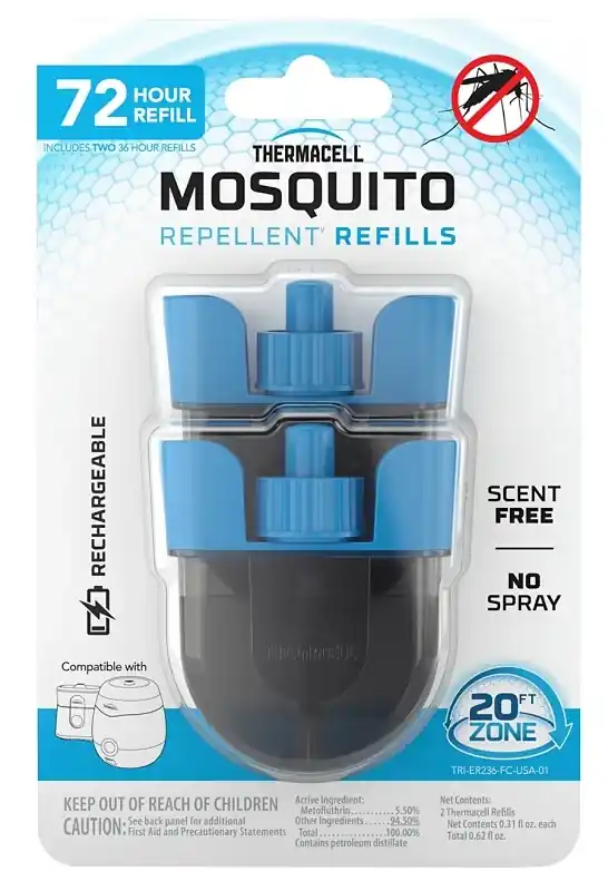 Thermacell E-Zone Guard Rechargeable Insect Repellent Refill For Mosquitoes 72-Hour Pk