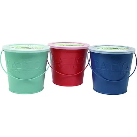 Patio Essentials Citronella Bucket Candle Solid For Mosquitoes 17 Oz