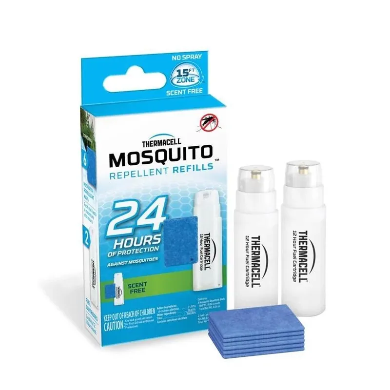 Thermacell ZoneGuard 24‑Hour Mosquito Repellent Fuel Refill – D‑Allethrin Power Cartridge