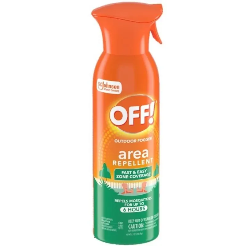 OFF! 8.5 oz Outdoor Fogger – Fast‑Acting Prallethrin Insect Repellent