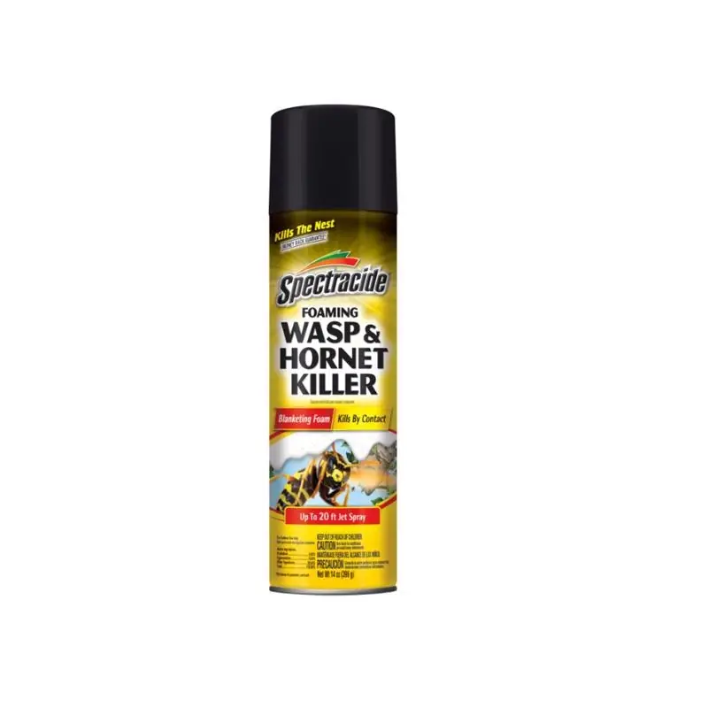 Spectracide 14 Oz Foaming Wasp And Hornet Killer Aerosol Spray