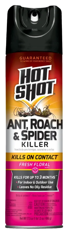 Ant, Roach & Spider Killer, Fresh Floral, 17.5-oz.