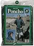 Deluxe Nylon/pvc Poncho 50" X 80" Waterproof Outdoor Gear
