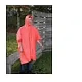 Org 50x80 Men‘s Vinyl Rain Poncho - Durable Waterproof Protection