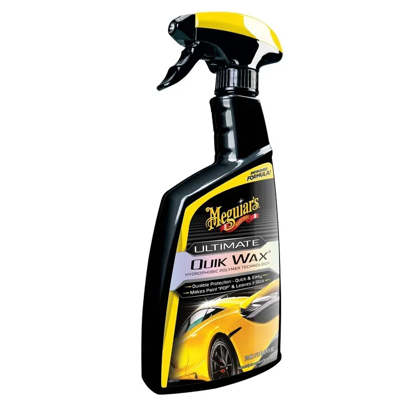Meguiars 24 Ounce Ultimate Quick Car Wax For Superior Shine And Protection
