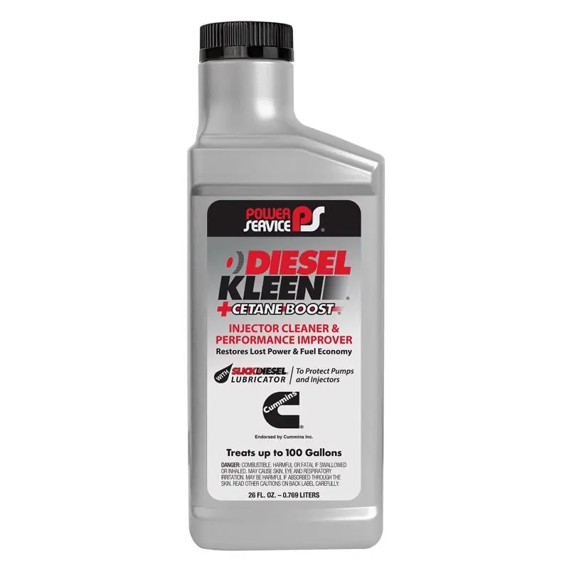 Power Service Diesel Kleen +Cetane Boost Diesel Fuel Injector Cleaner 26 Oz