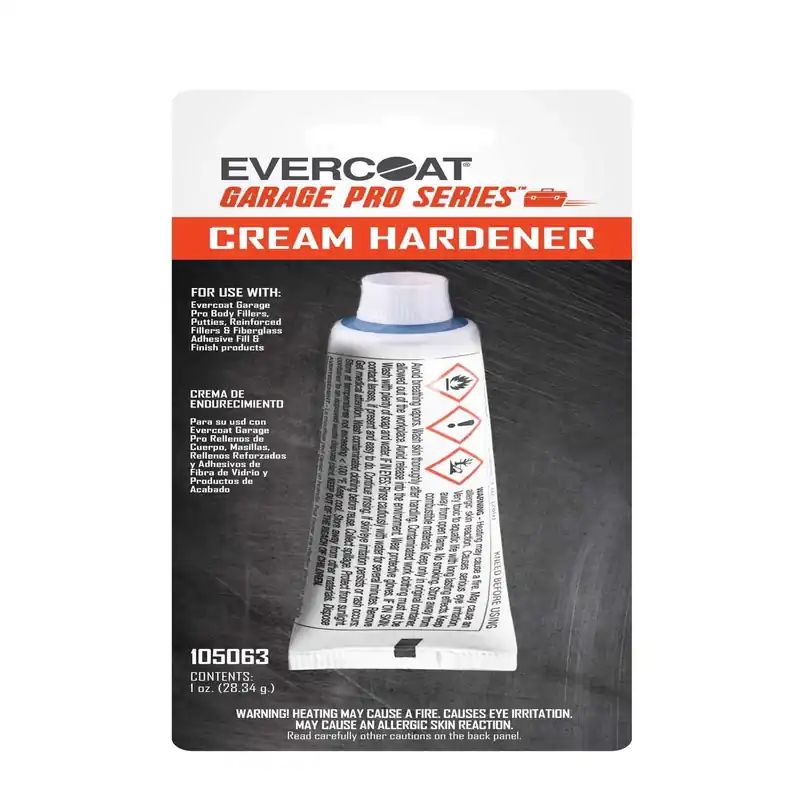 Garage Pro Series Cream Hardener 1 Oz For Auto Body Repair