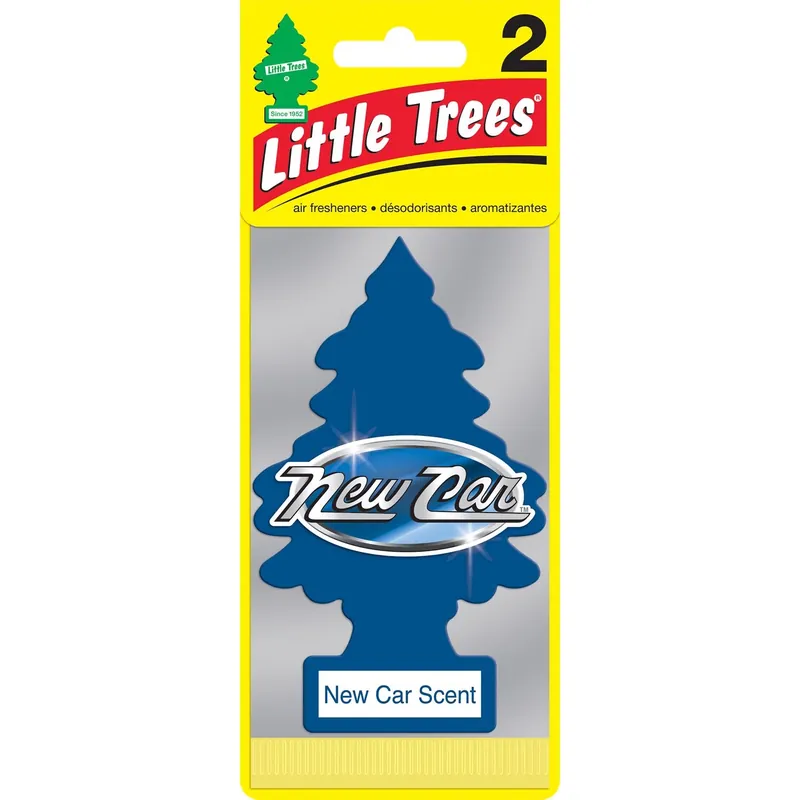 Little Trees New Car Scent Air Freshener Solid 2 Pk