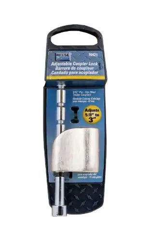 Towpower Adjustable Coupler Lock 0.33 Lb Capacity Stainless Steel