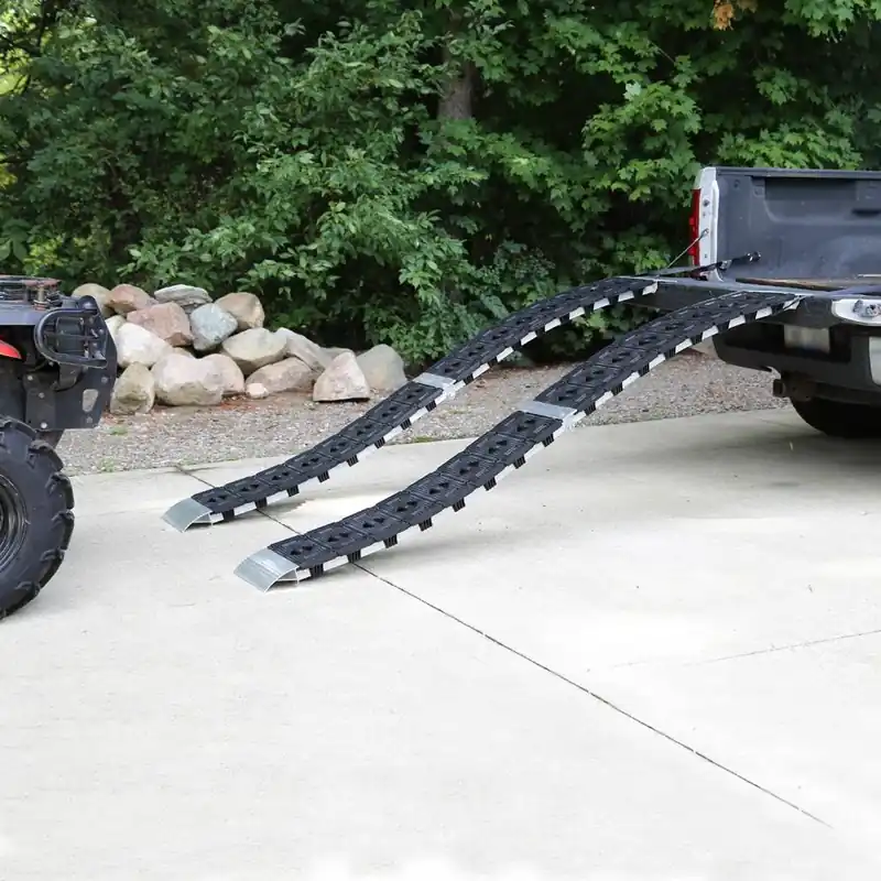 CargoSmart Hybrid Black Centerfold Loading Ramp ATVs 1 Pk