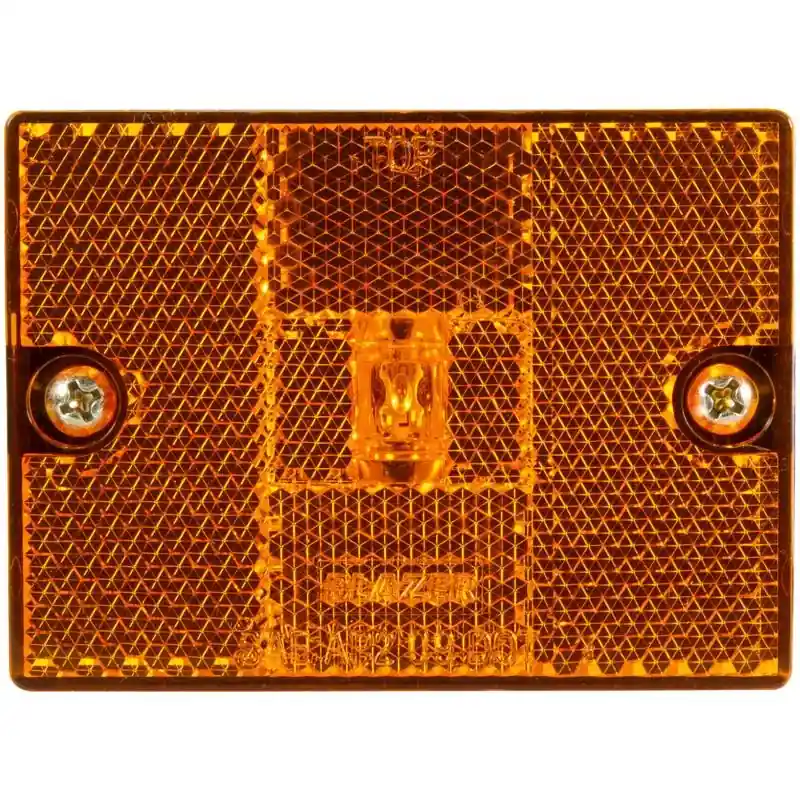 Cw523a Amber Square Led Clearance/side Marker Light - 12 Volts