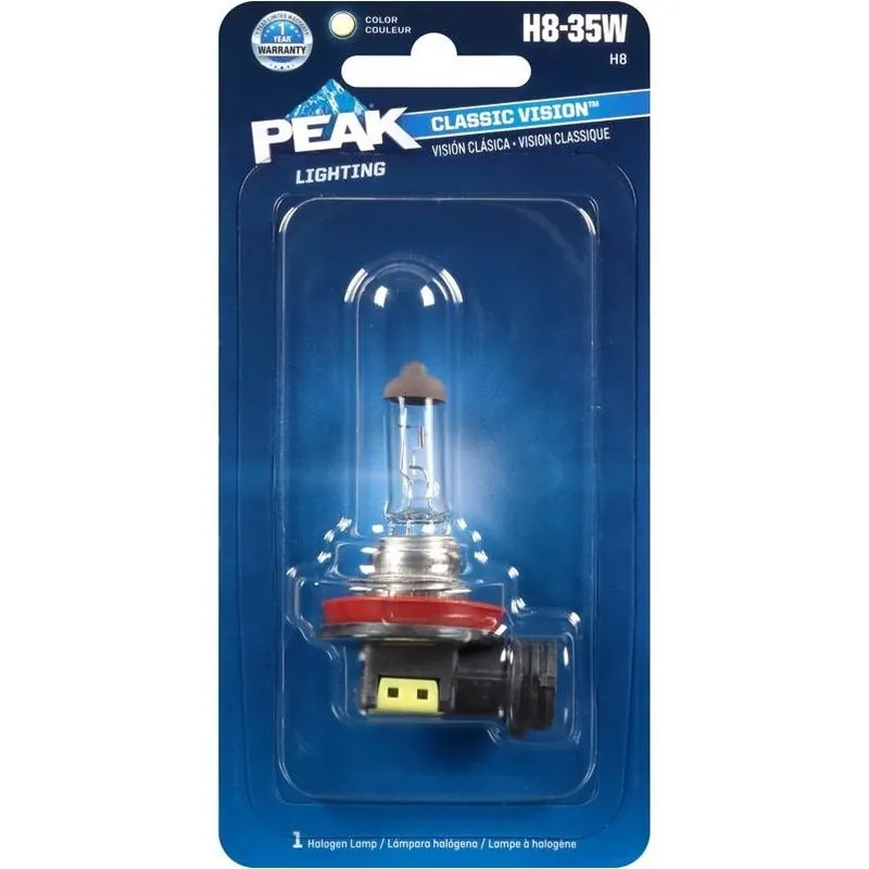 Peak Classic Vision LED H8-35W Miniature Forward Lighting Bulb