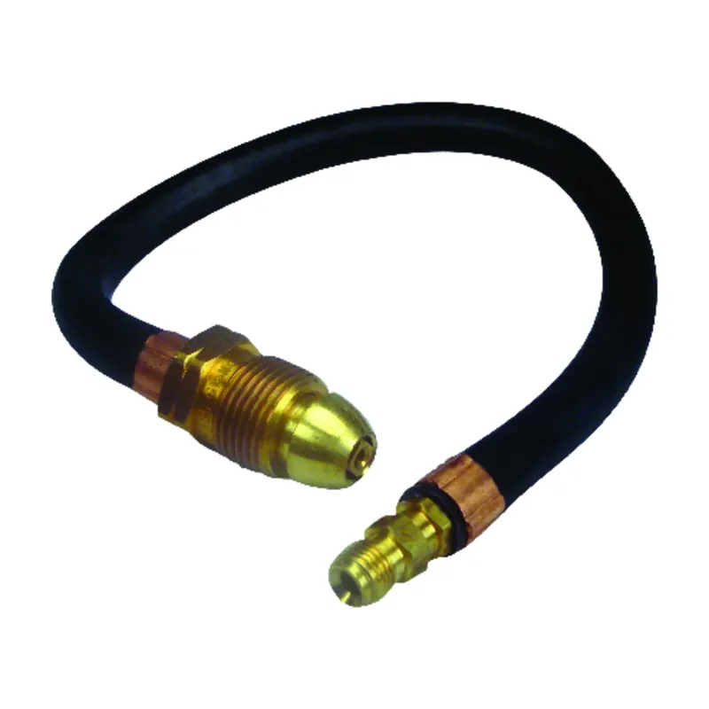 US Hardware 15 In. L Pigtail Propane Hose Connector 1 Pk