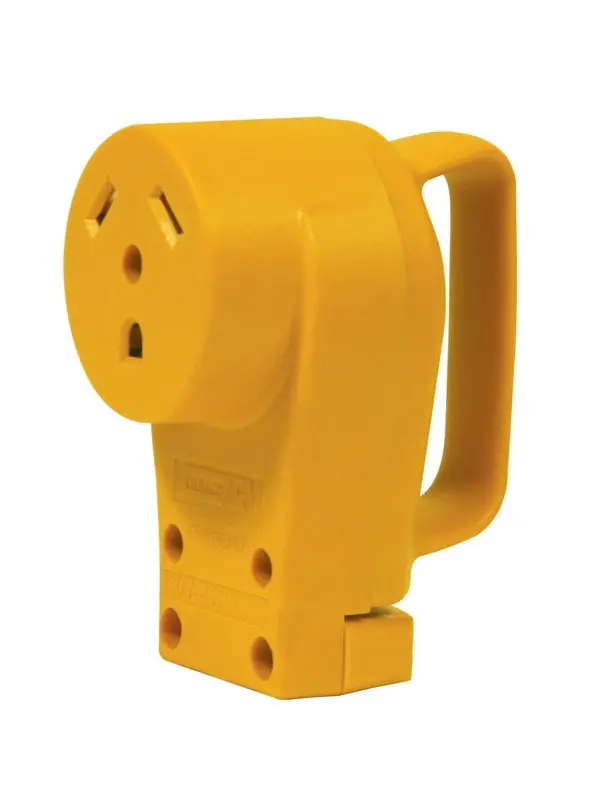 Camco 3 In. 30 Amps Female Replacement Receptacle 1 Pk