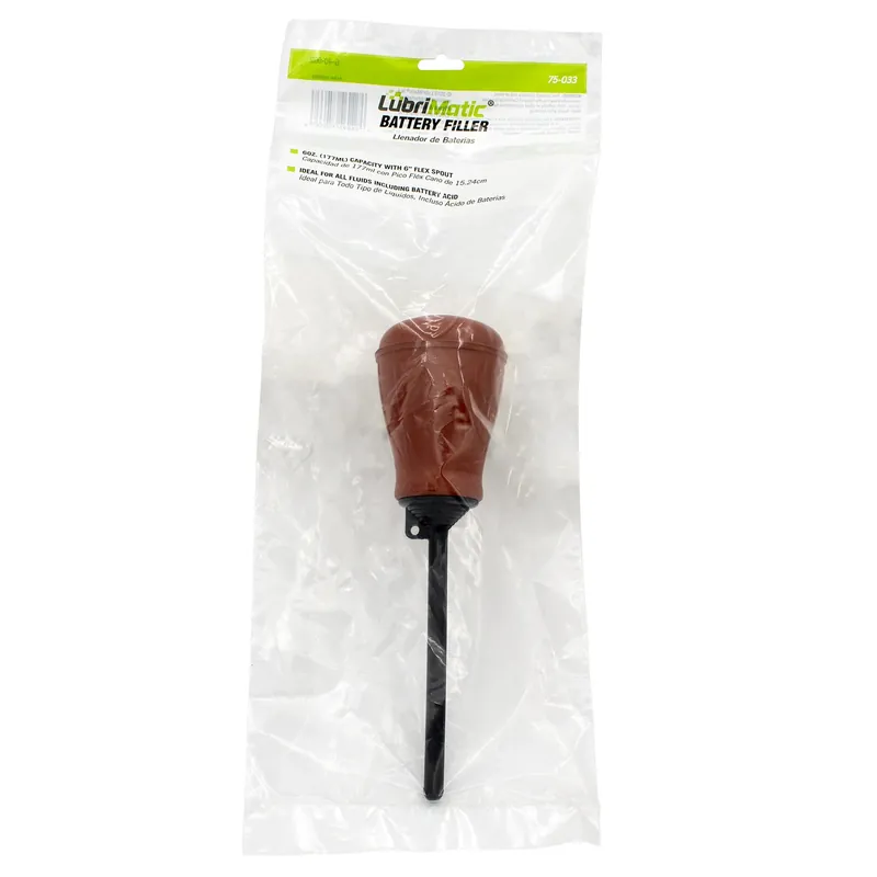 6 Oz. Battery Filler With 6 In. Flexible Spout