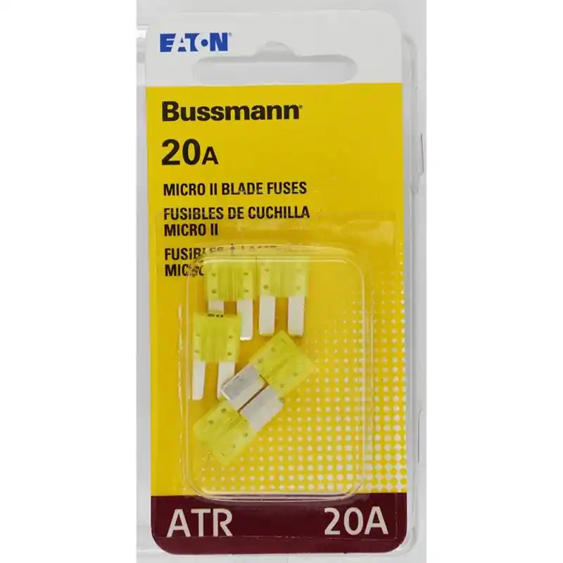 Bussmann 20 Amps ATR Yellow Blade Fuse 1 Pk