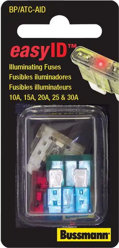 Bussmann EasyID 30 Amps ATC Assorted Blade Fuse Assortment 1 Pk