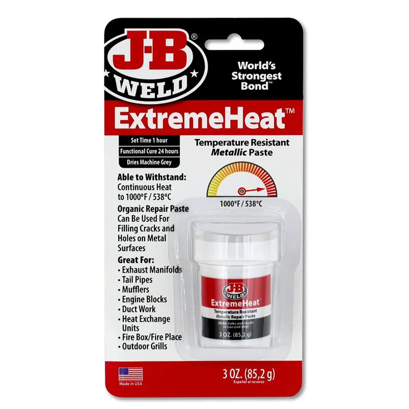 Extreme Heat Hi-Temp Resistantant Bonding Paste, 3-oz.