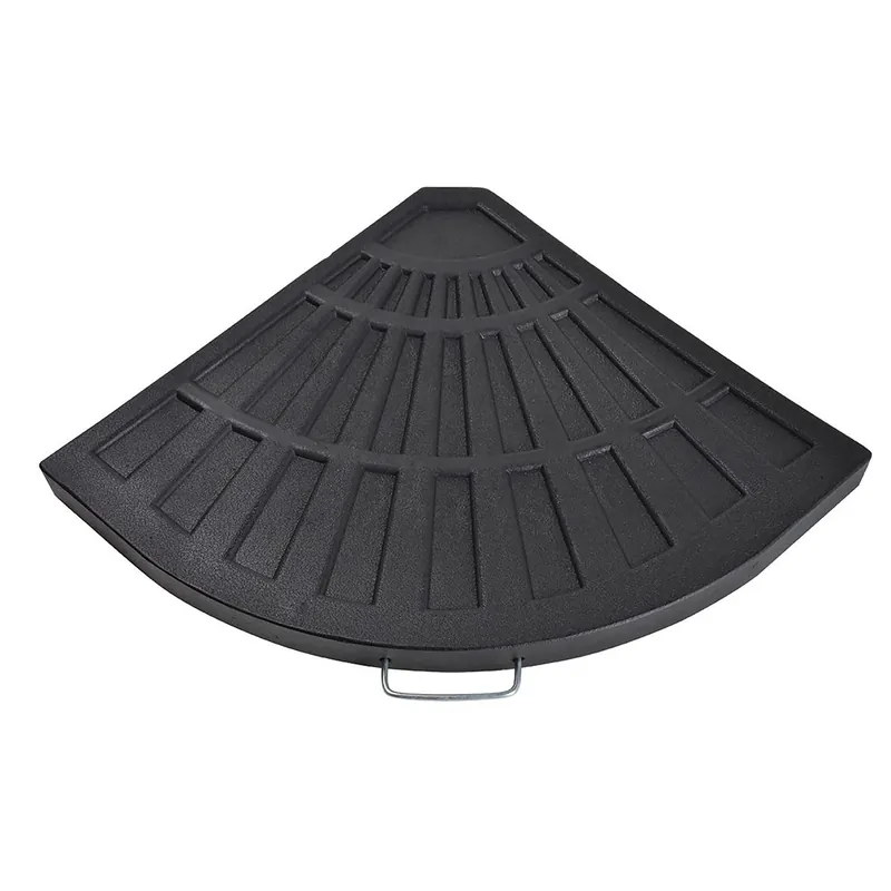 Bond Black Envirostone Umbrella Base 26 In. L X 19 In. W X 1.65 In. H