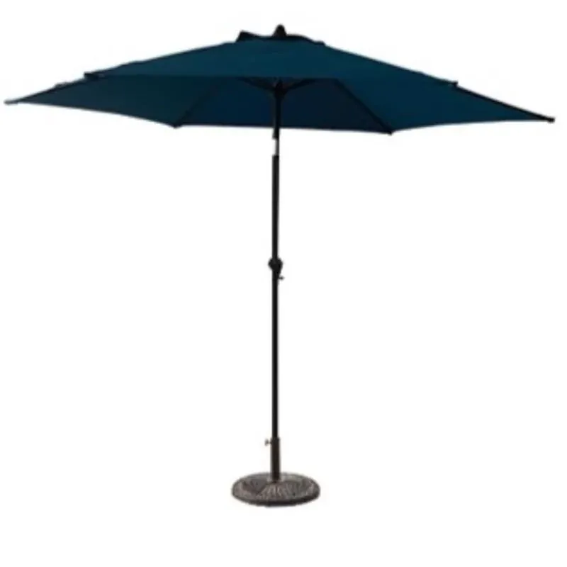 Spring Green 9‑Foot Tilting Market Umbrella – Aluminum Frame, Polyester Canopy