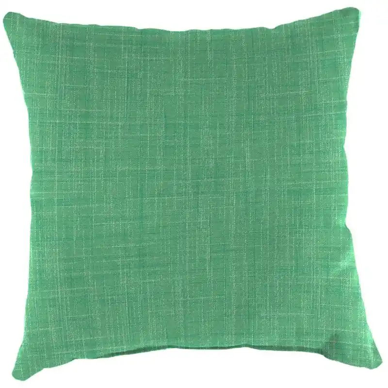 Jordan Manufacturing Green Polyester Textured Throw Pillow 4x18x18 Inches