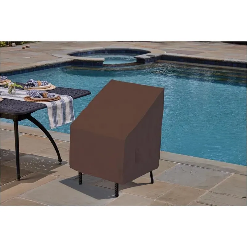Living Accents Stretchable Polyester Chair Slipcover – Durable Protective Cover
