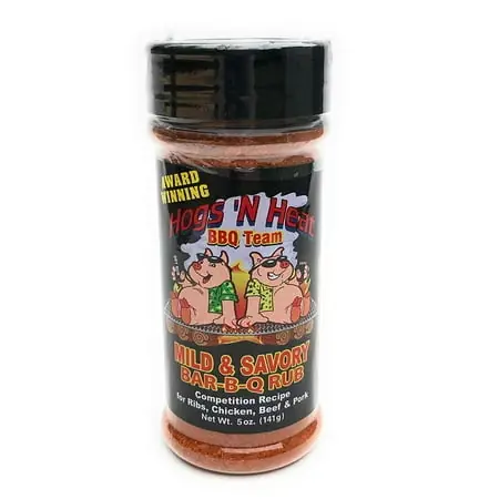 Mild & Savory Bbq Rub - Perfect For Grilling And Smoking