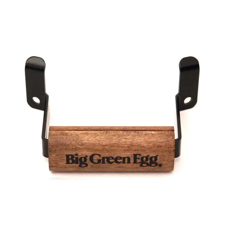 Steel And Wood Grill Handle For Small Egg - Durable Replacement Part