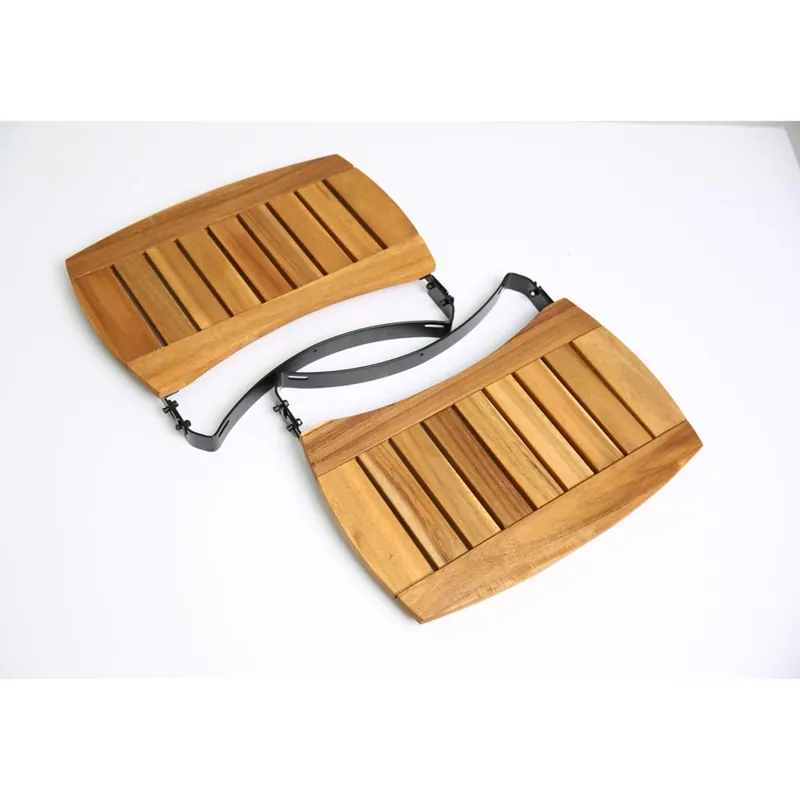Small Egg Mate Acacia Wood 1 In. H X 17.5 In. W X 11 In. L