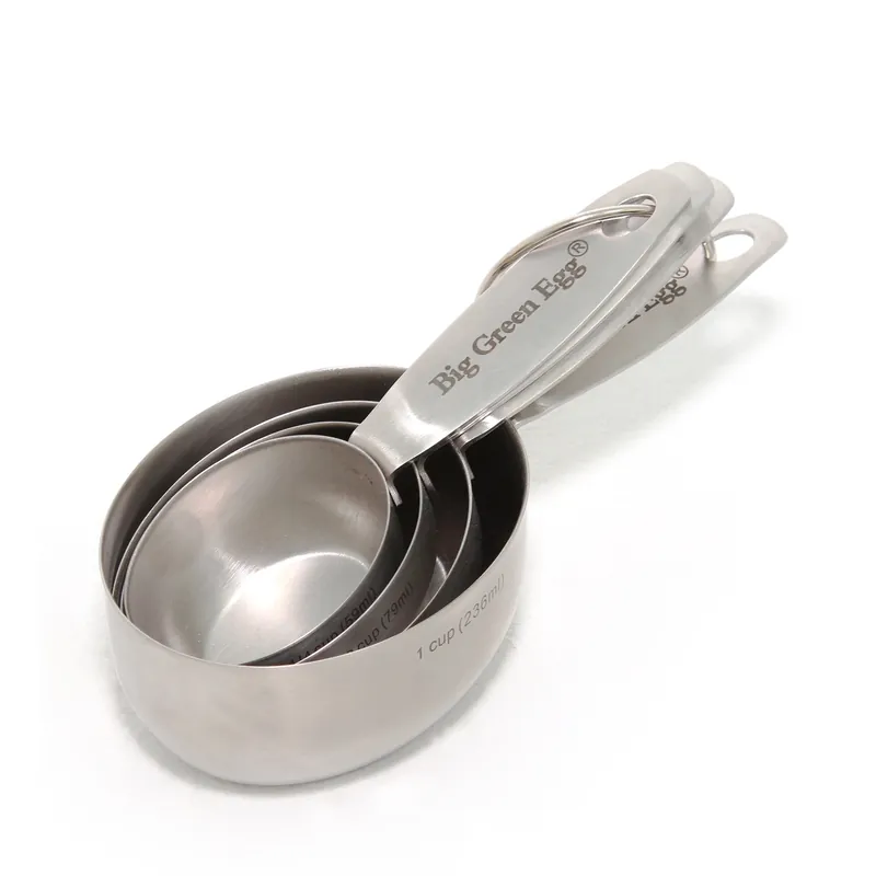 Stainless Steel Measuring Cup Set - 4 Piece Heavy-duty Kitchen Utensils