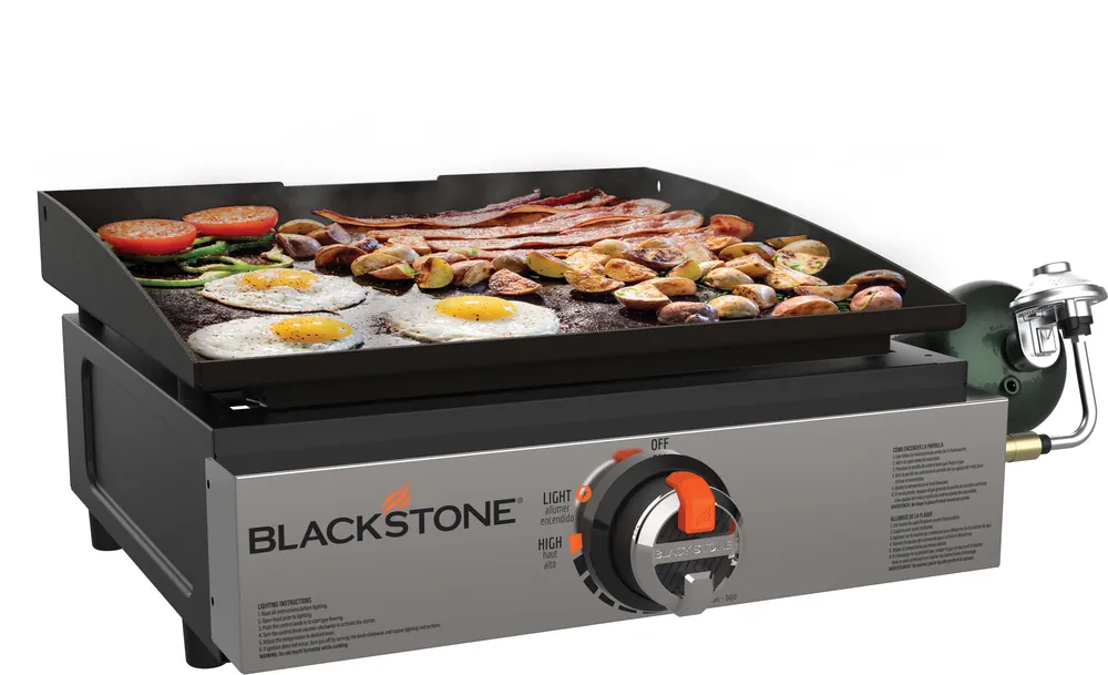 Original 17 Inch Liquid Propane Tabletop Outdoor Griddle Model 1971