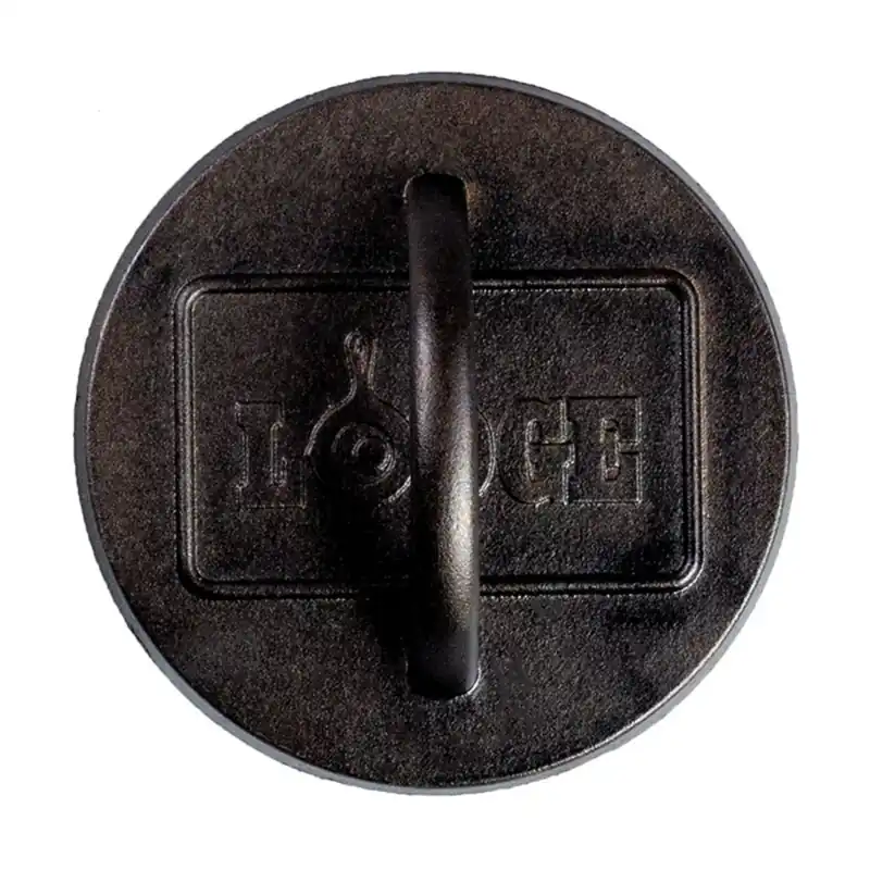 6.25 Inch Seasoned Cast Iron Burger Press Model L6bp