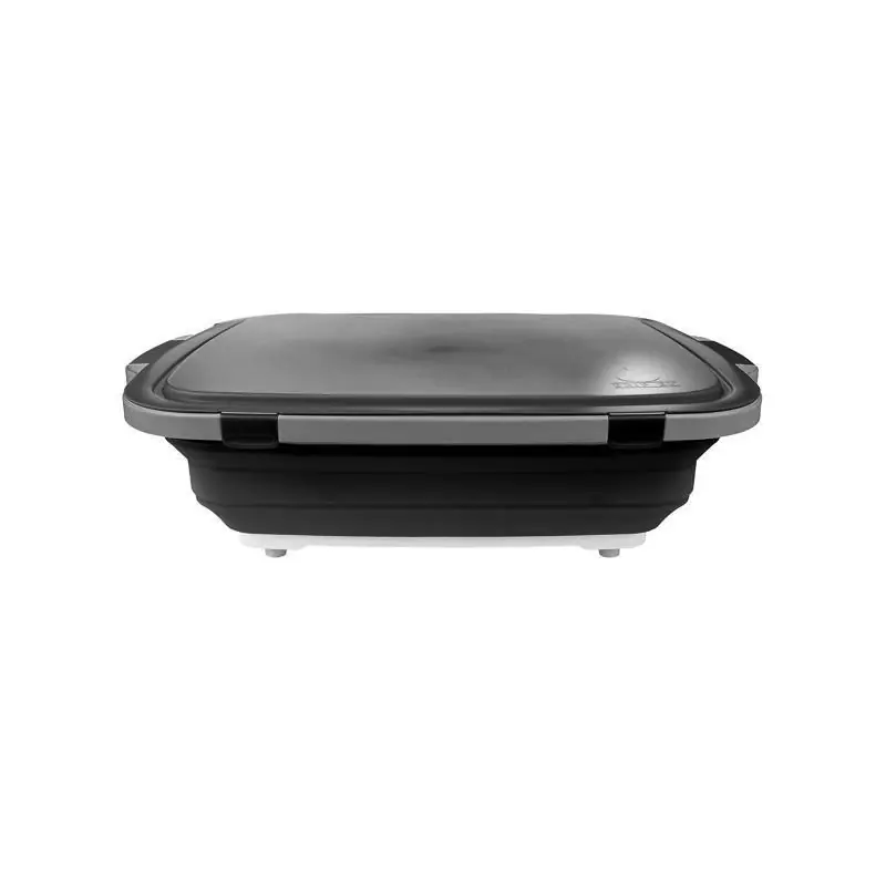 Drip Ez Xl Black 22.5 In. L X 16.25 In. W Collapsible Silicone Bbq Prep Tub