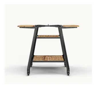 Grill Stand For Dome Oven - Black - Model Ad1586 - 40.5 In X 17 In