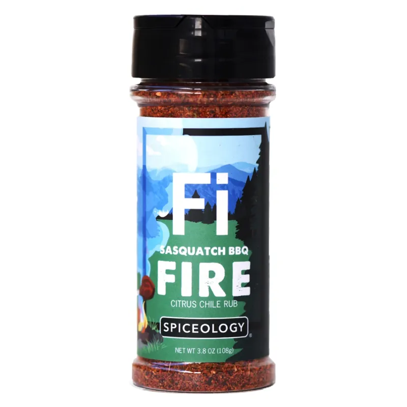 Sasquatch Bbq Fire Citrus Rub 3.8 Ounce - Flavorful Seasoning Blend