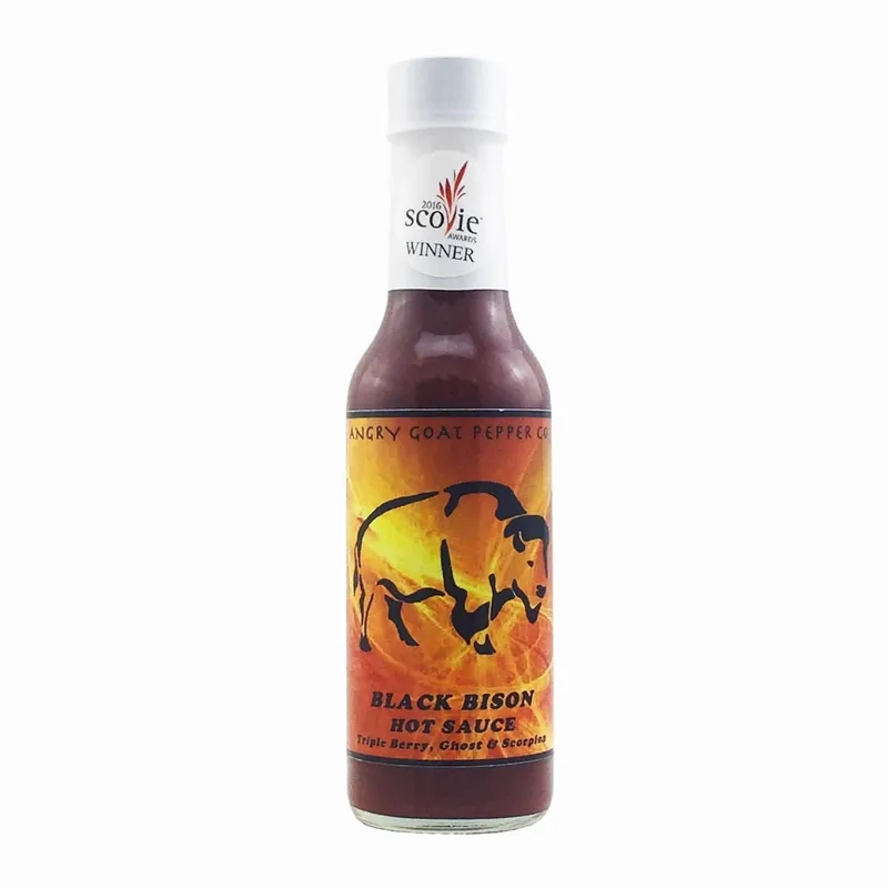 Black Bison Hot Sauce 5 Oz - Bold Flavor With A Kick