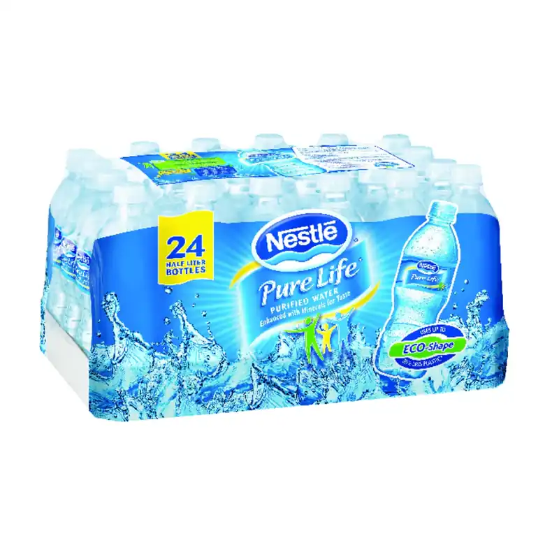 Primo Pure Life Bottled Water 0.5 L 24 Pk