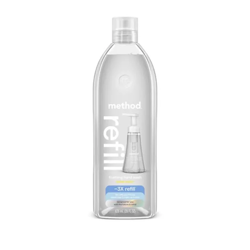 Method Sweet Water Foam Hand Wash – 28 oz Antibacterial Moisturizing Cleanser