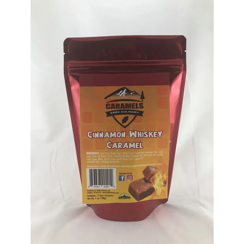 Chef J‘s BBQ Provisions Cinnamon Whiskey Caramels 7 Oz