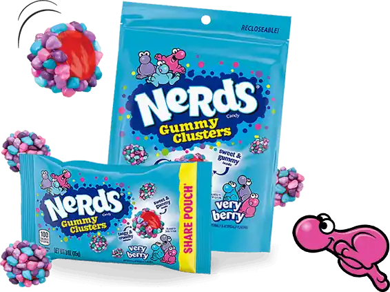 Very Berry Clusters Gummy Candy 3 Oz - Delicious Fruity Treat
