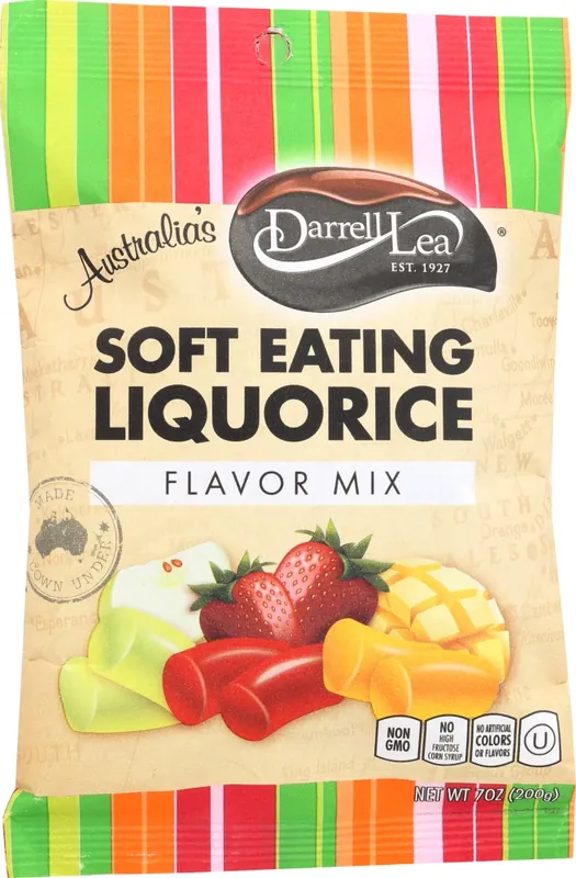 Darrell Lea Mixed Fruit Licorice 7 Oz