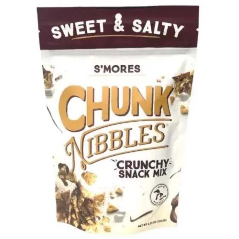 Chunk Nibbles S’mores Trail Mix – 4.25 oz Resealable Bag